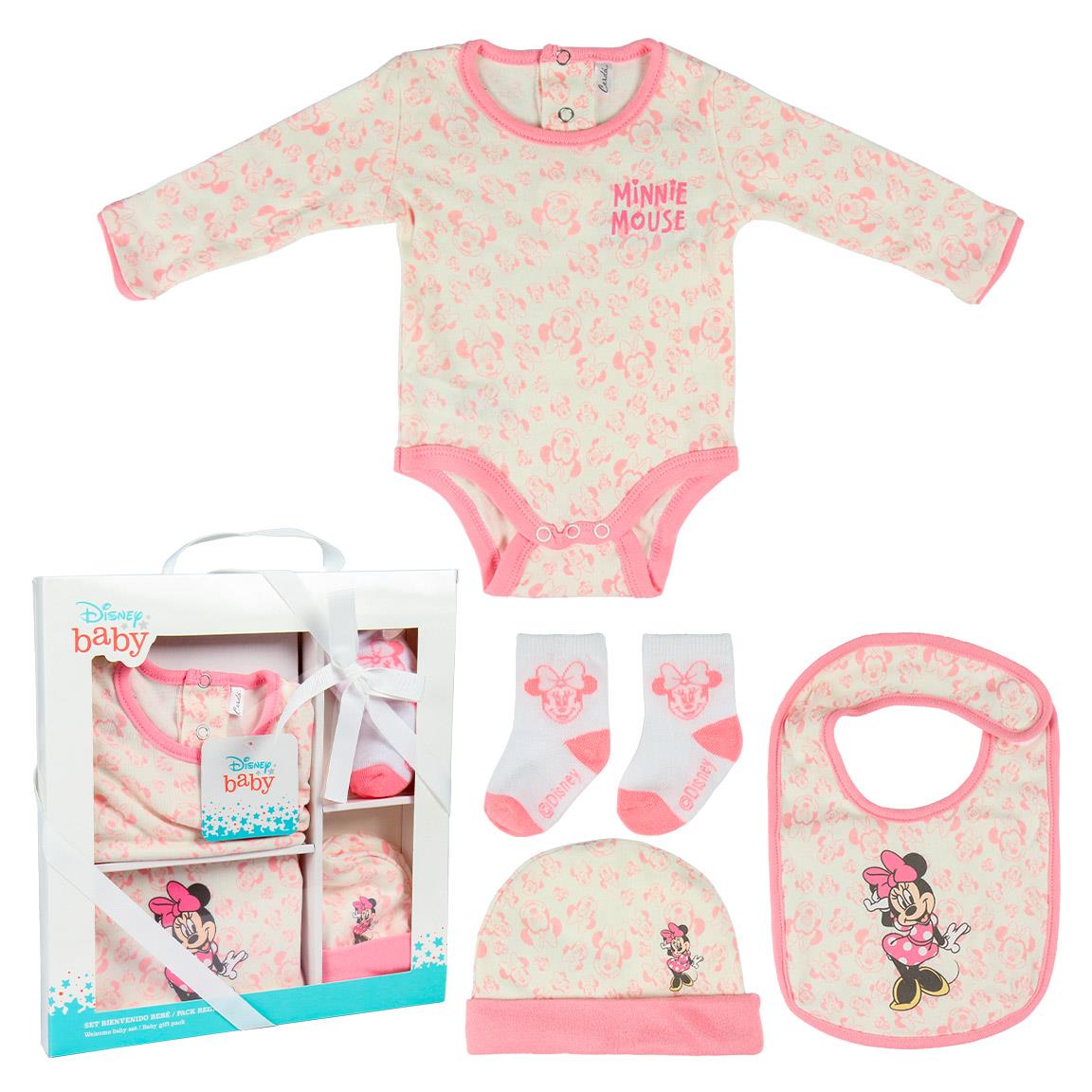 SET OF 4 PIECES "MINNIE MOUSE"