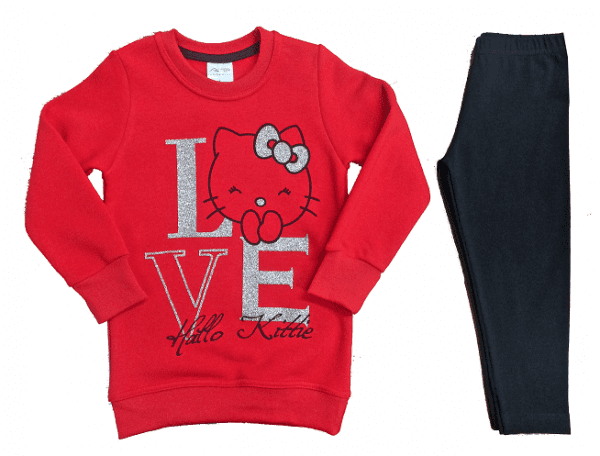 Tunic Dress with Leggings