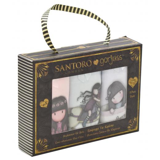 Girl’s Underwear 3pcs “Santoro Gorjuss”