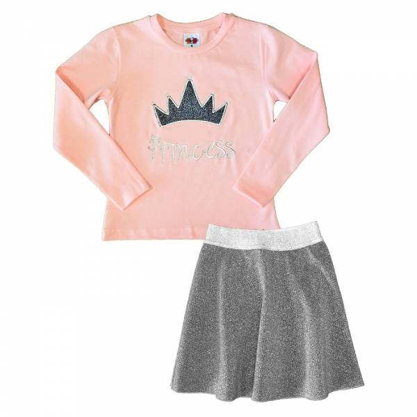 SET BLOUSE WITH SKIRT "Princess"
