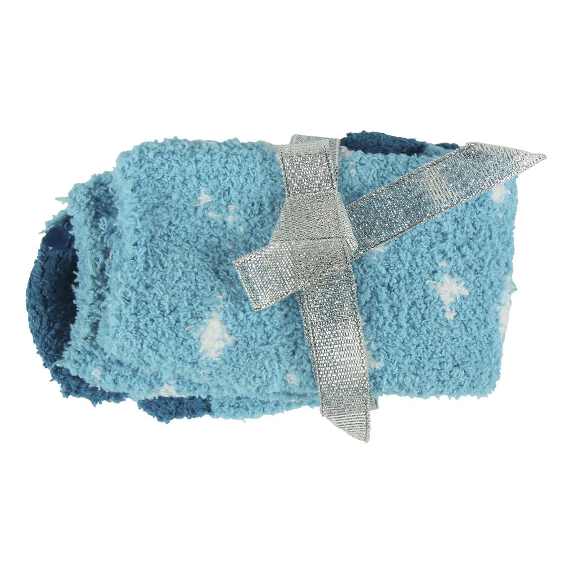 Set Blanket Fleece, Socks and Sleep Mask “Frozen”