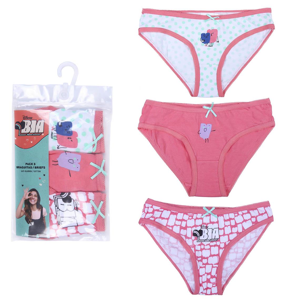 Girl's SET UNDERWEAR pack 3 pcs.