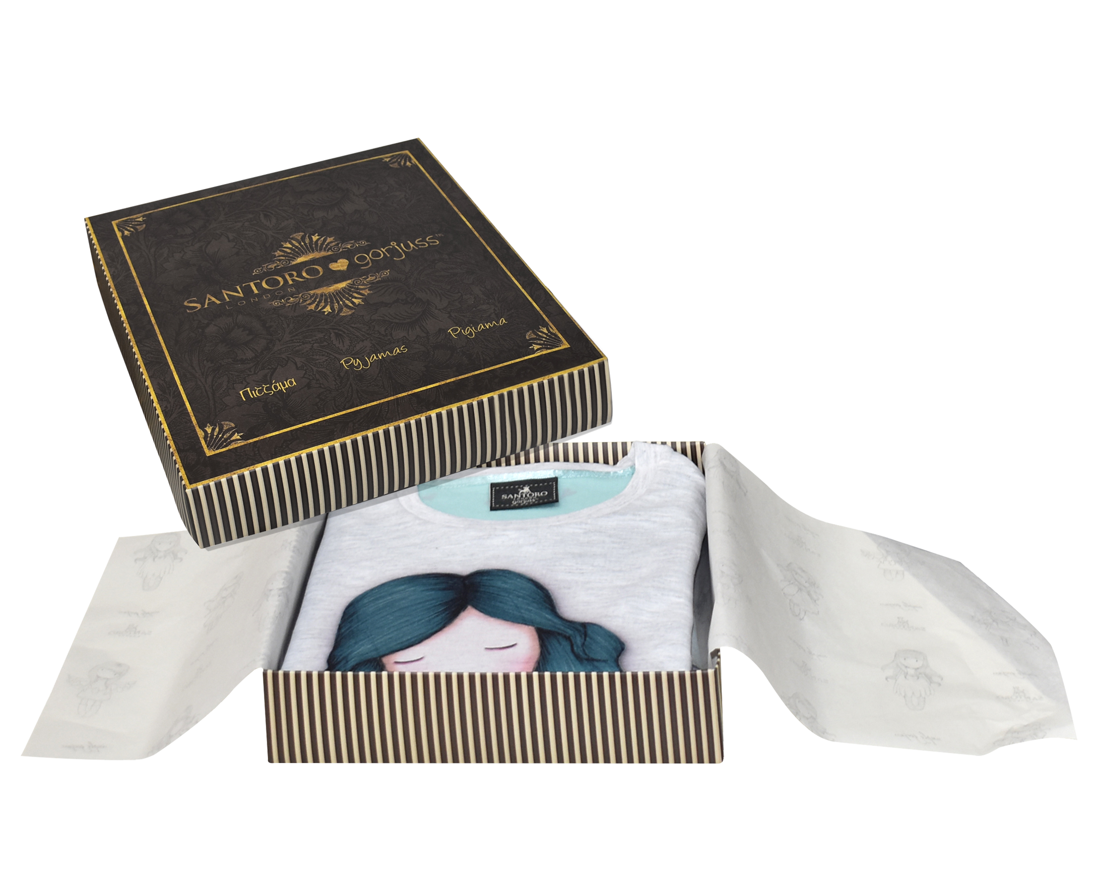 Pyjamas Santoro Gorjuss "The Bear"