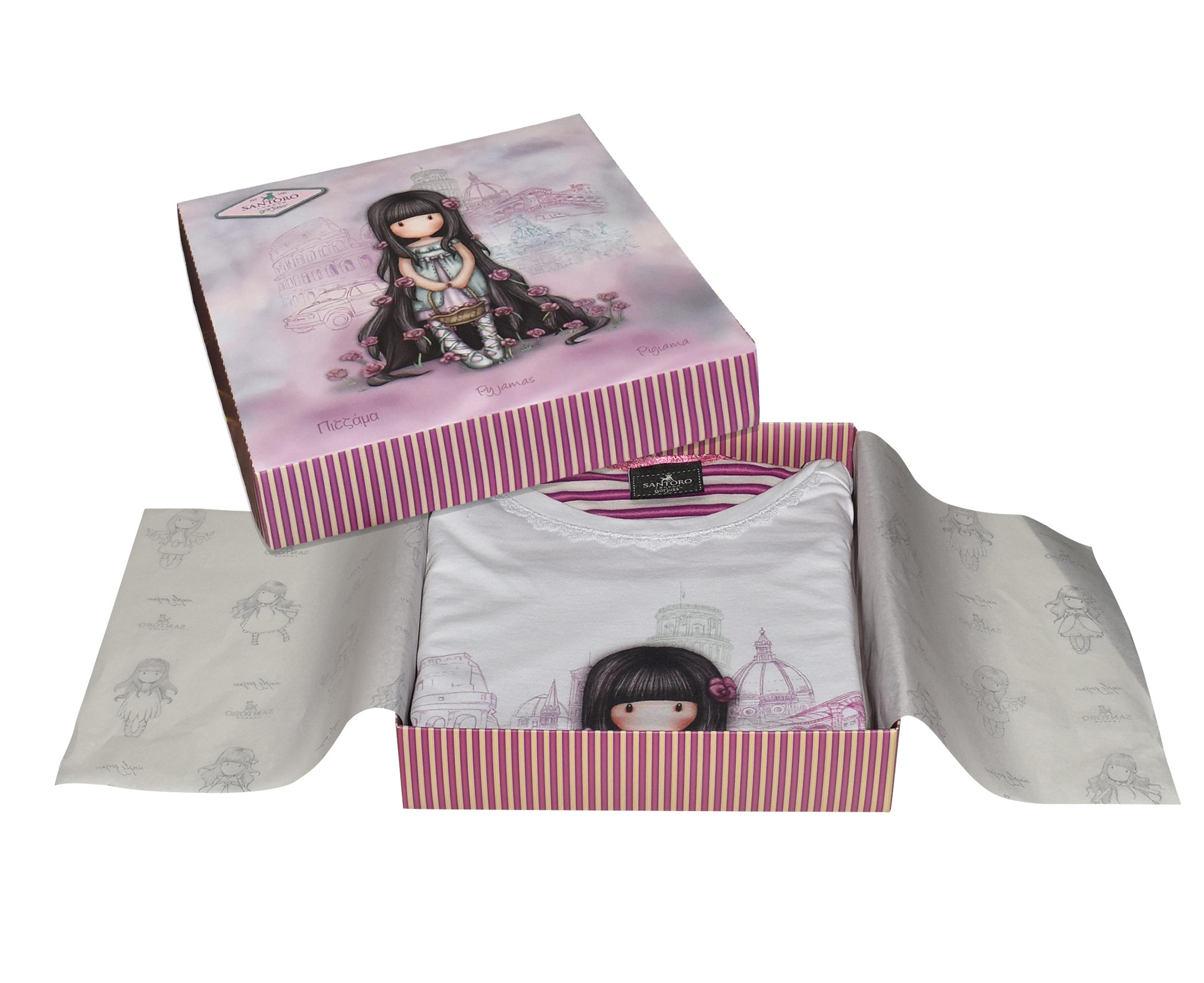 Pyjamas Santoro Gorjuss "Rosebud"
