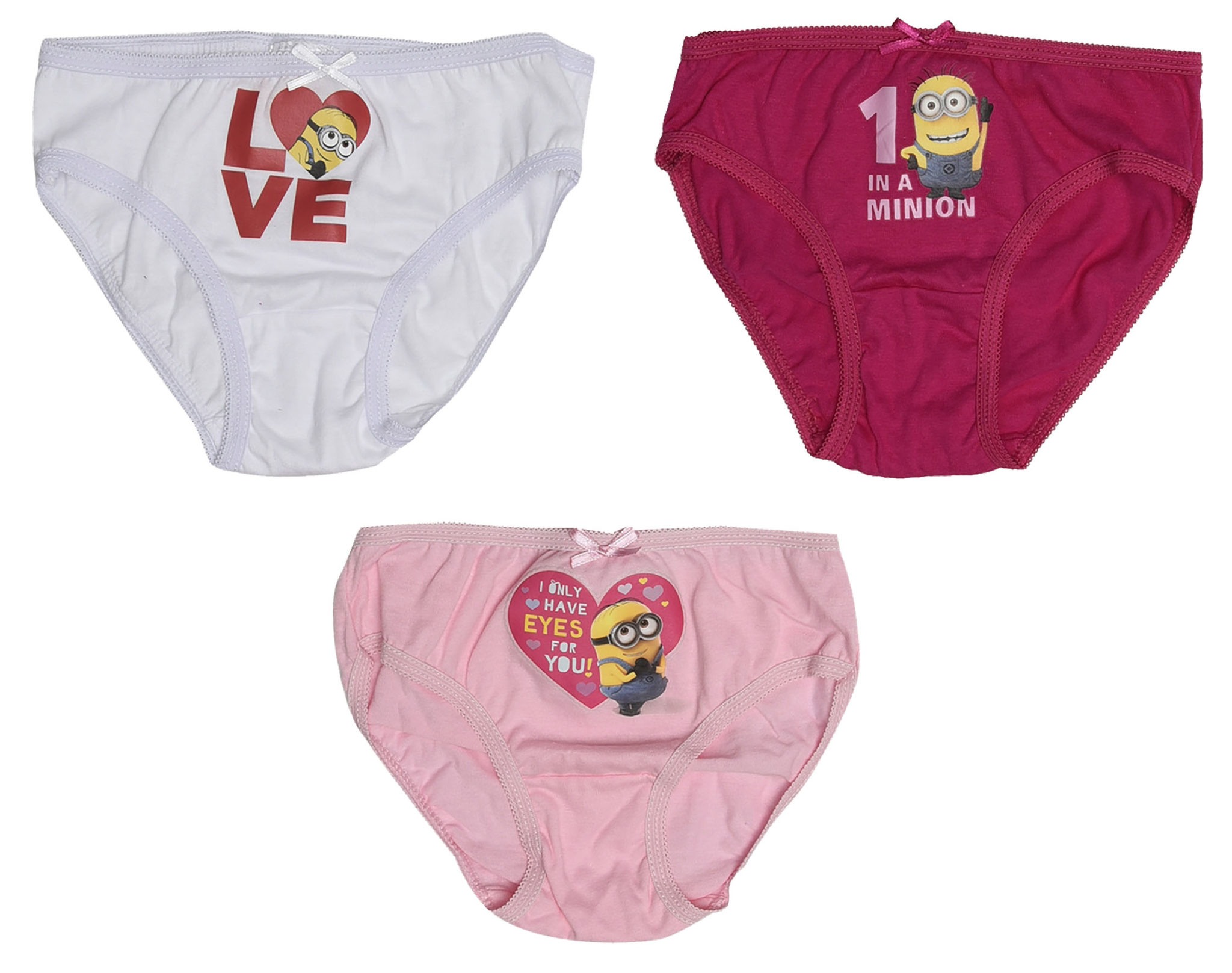 Underwear Set (Briefs) 3 pcs. "Minions"