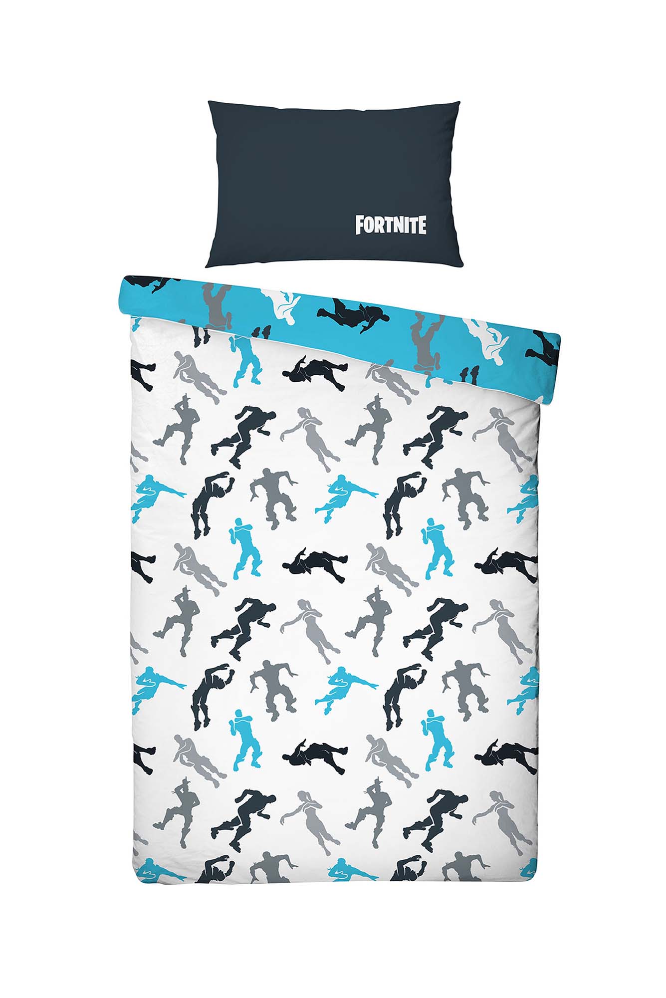 Παπλωματοθήκη Διπλής Όψης "Fortnite" + Μαξιλαροθήκη