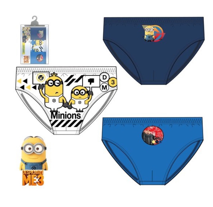 Set Boy's Underwear "MINIONS" 3pcs