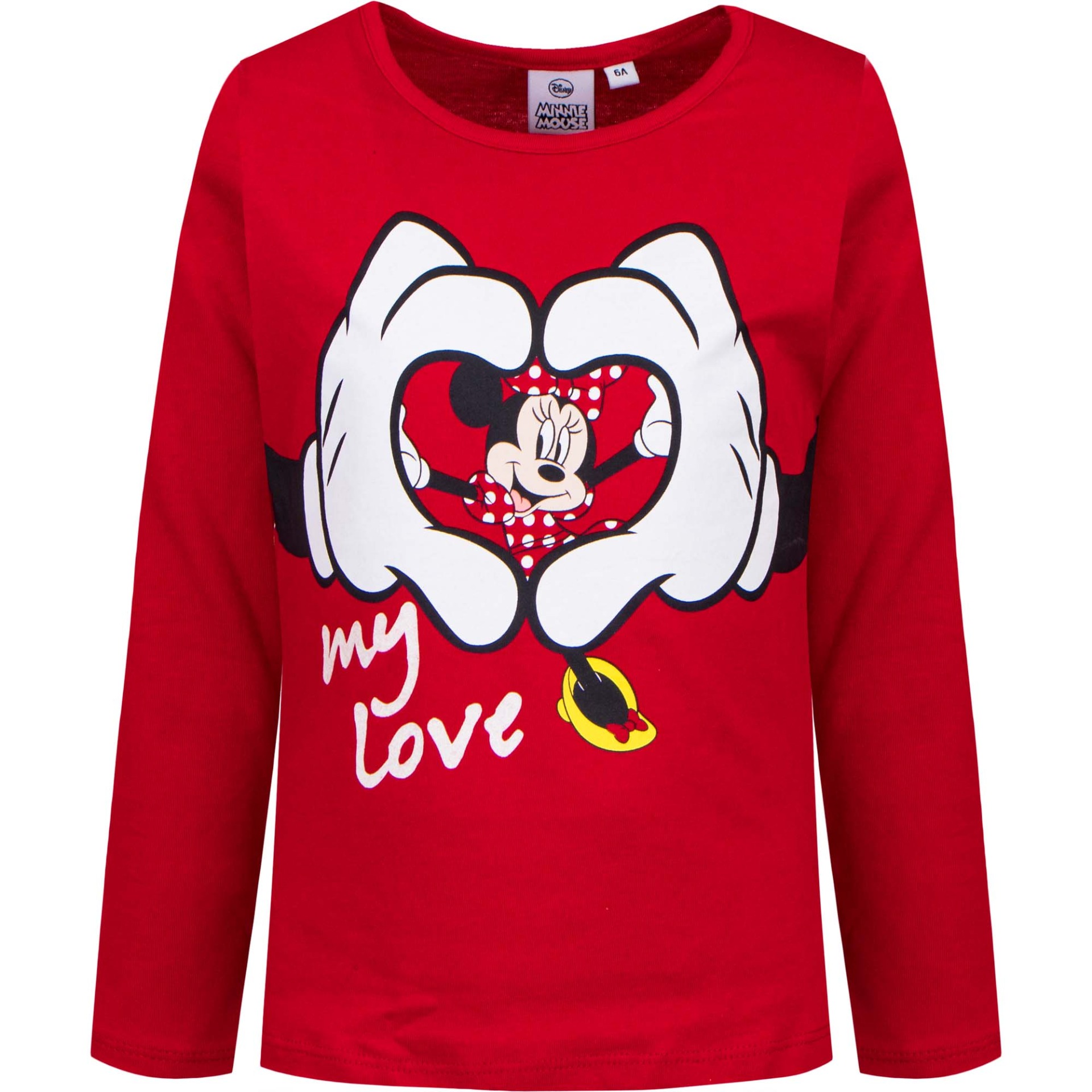 Red Blouse "Minnie Mouse"