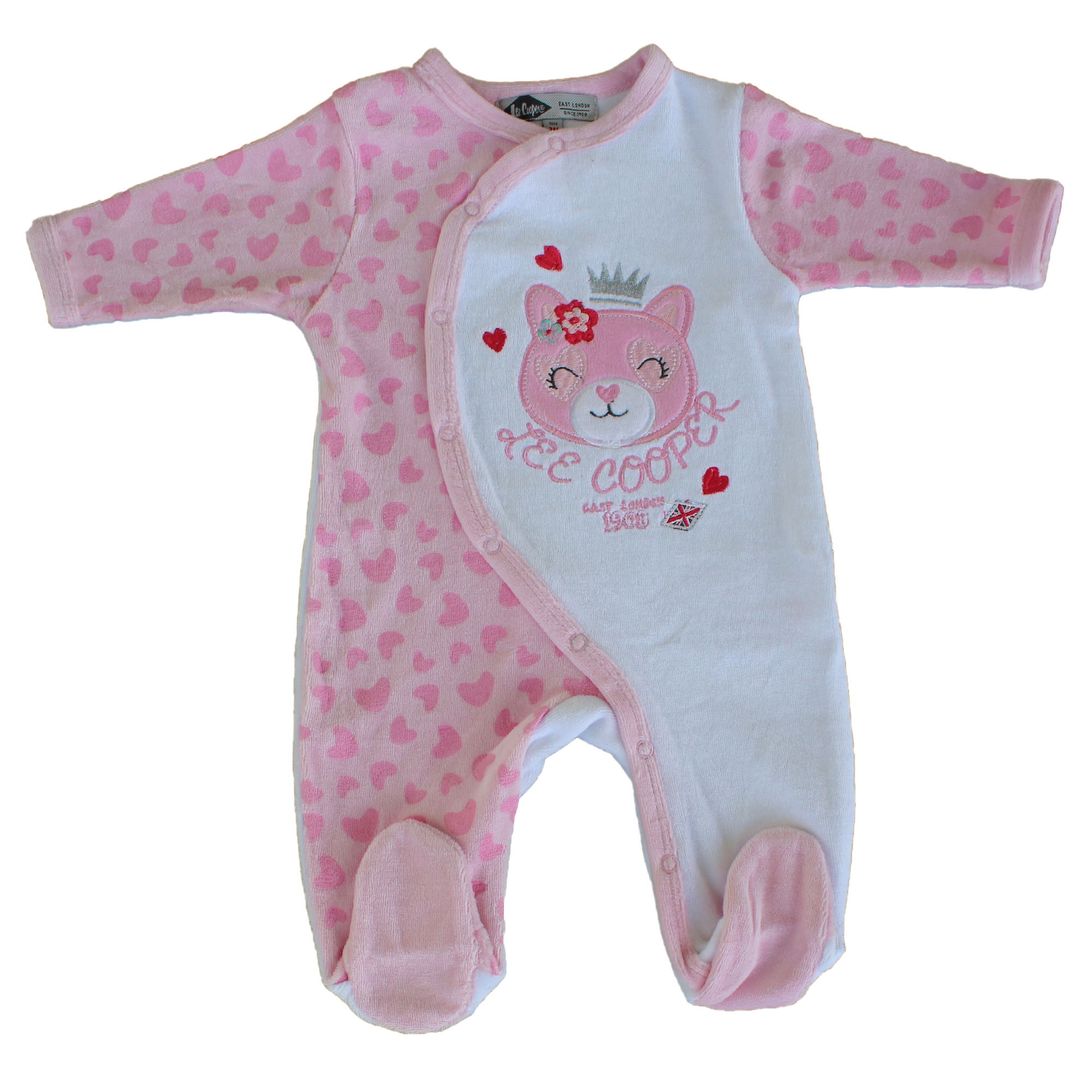 Baby Bodysuit "Lee Cooper"-Pink