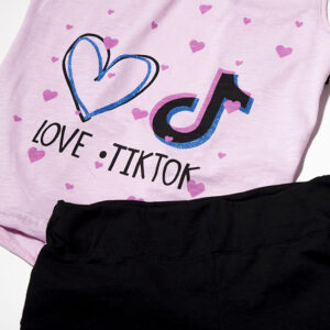 SET Blouse and Shorts “Tik Tok”