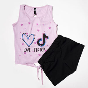 SET Blouse and Shorts “Tik Tok”