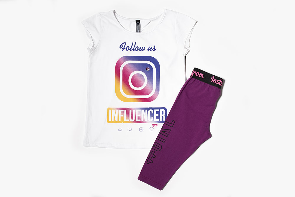 SET Blouse and Leggings "Insta"