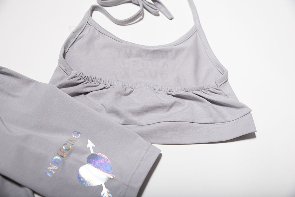 Crop Top and Cycling Leggings "Instant Crush"