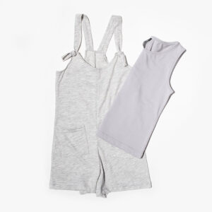 SET One-Piece Shorts With Inner Sleeveless Blouse