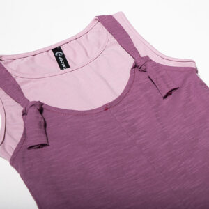 SET One-Piece Shorts With Inner Sleeveless Blouse