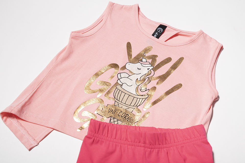 SET Blouse and Leggings "Unicorn"