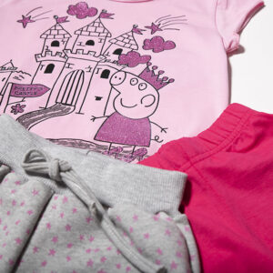SET Blouse, Shorts and Leggings “Peppa Pig”