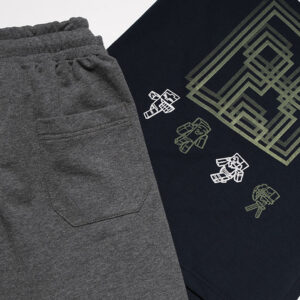 SET Blouse and Bermuda Shorts “Minecraft”