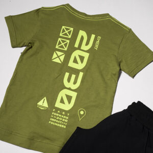 SET Blouse and Bermuda Shorts “Forward 2030”