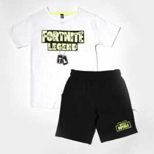 T-Shirt and Bermuda Shorts Set "Fortnite Legend"