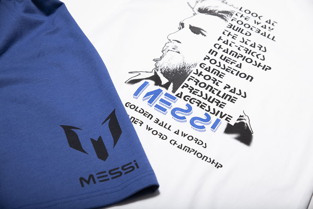 T-Shirt and Bermuda Shorts Set "Messi"