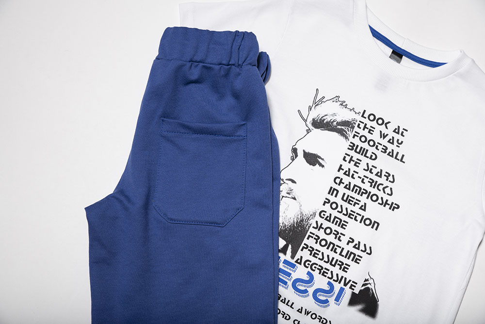 T-Shirt and Bermuda Shorts Set "Messi"
