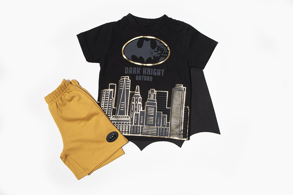 T-Shirt and Shorts Set "Dark Knight Batbro"