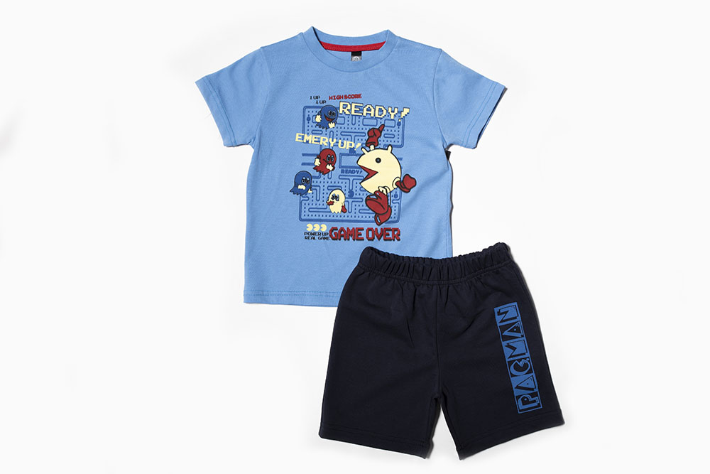 Σετ Μπλουζάκι και Σορτς "Pacman Game Over"