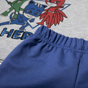 T-Shirt and Shorts Set “PJ Masks Time To Be a Hero”