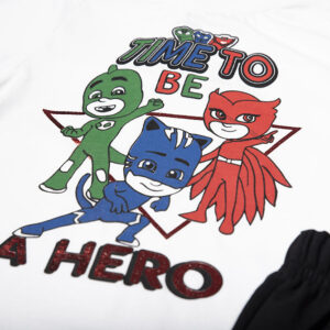 SET Blouse and Shorts “PJ Masks Time To Be a Hero”