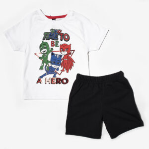 SET Blouse and Shorts "PJ Masks Time To Be a Hero"