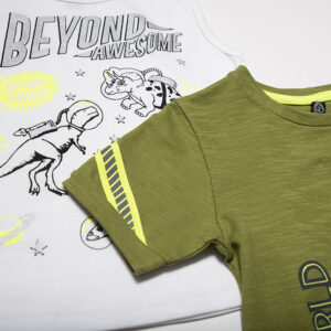 SET Short Sleeve, Sleeveless and Shorts “Jurassic World”