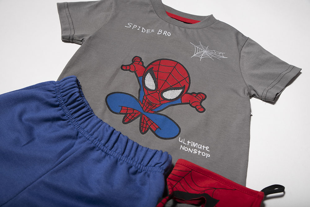 SET Blouse and Shorts "Spider Bro"