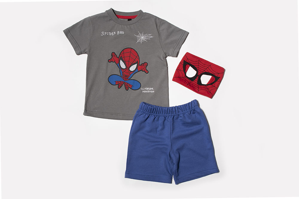SET Blouse and Shorts "Spider Bro"