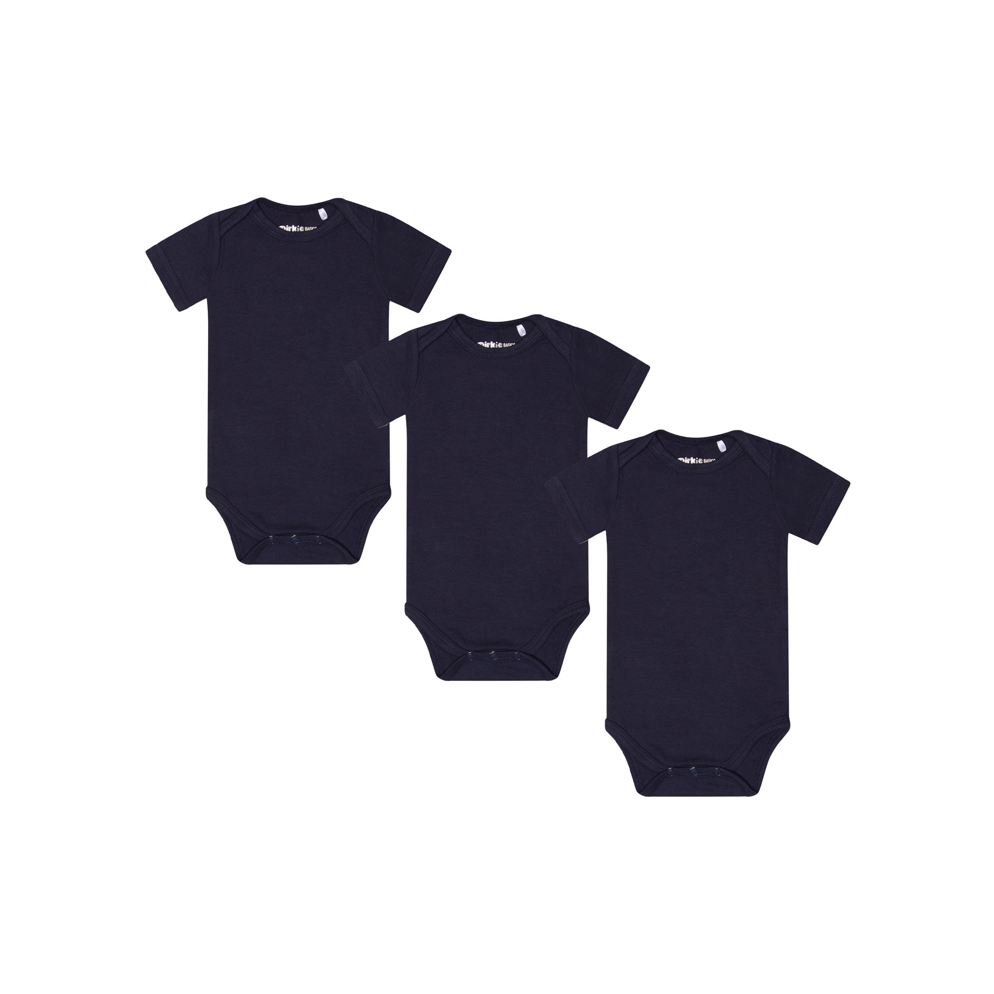 Μπλε Σκούρο Κοντομάνικο Κορμάκι 3τμχ.