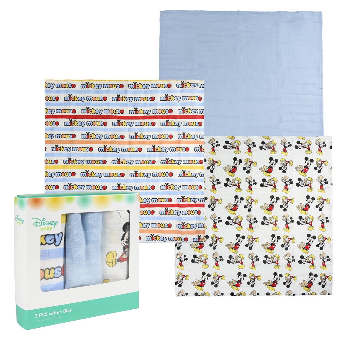 Swaddle Blankets "Mickey Mouse" 3pcs.