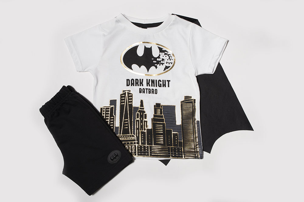SET Blouse and Shorts "Dark Knight Batbro"