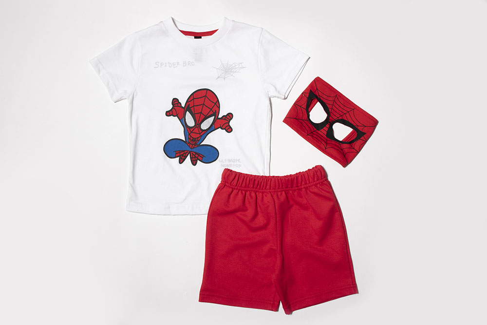 SET Blouse and Shorts "Spider Bro"