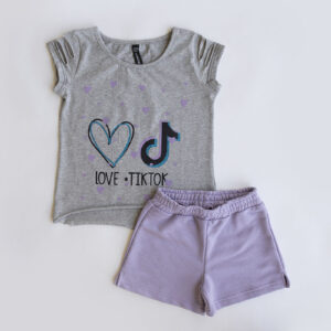 SET Blouse and Shorts "Tik Tok"
