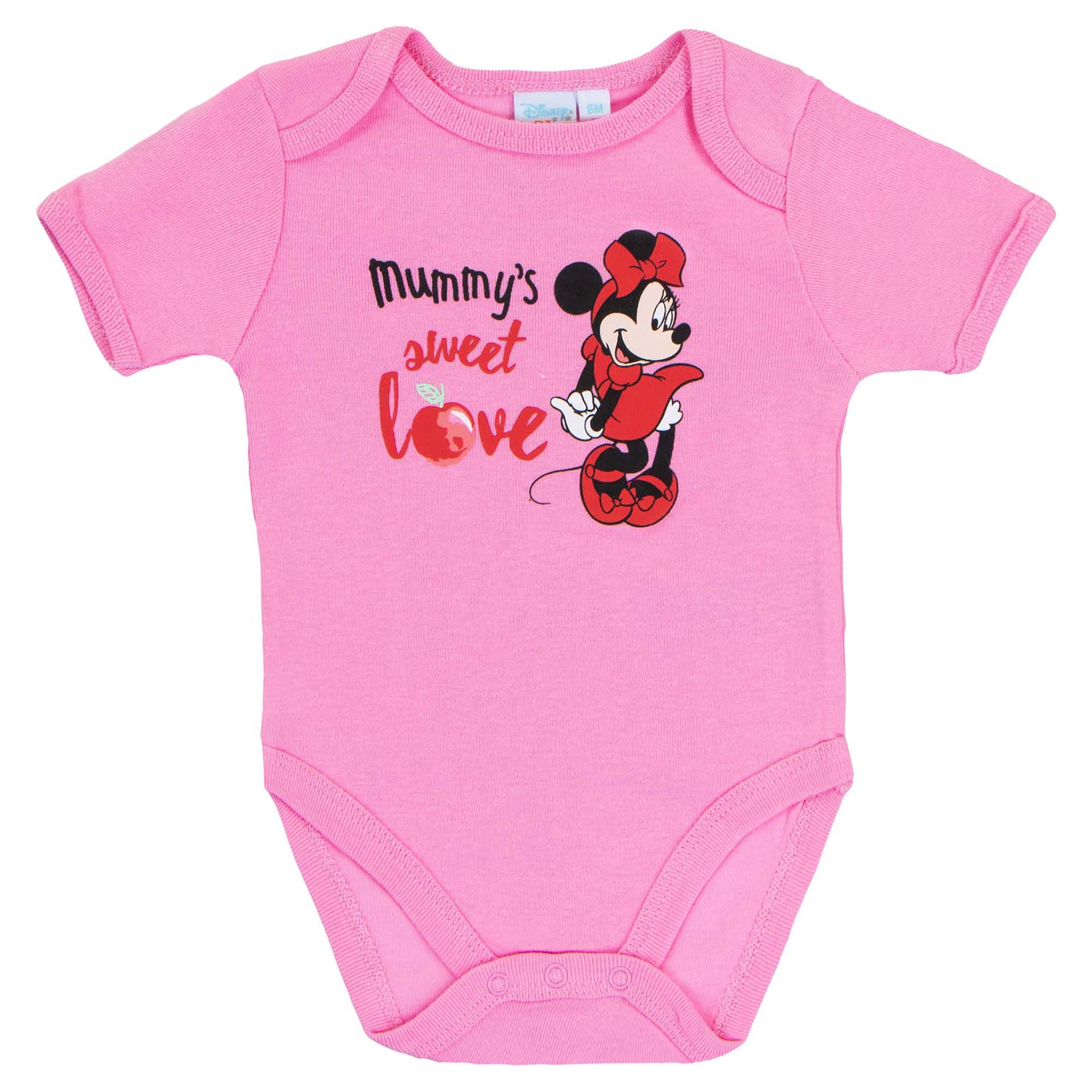 Κοντομάνικο κορμάκι “Minnie Mouse” 2 τεμάχια