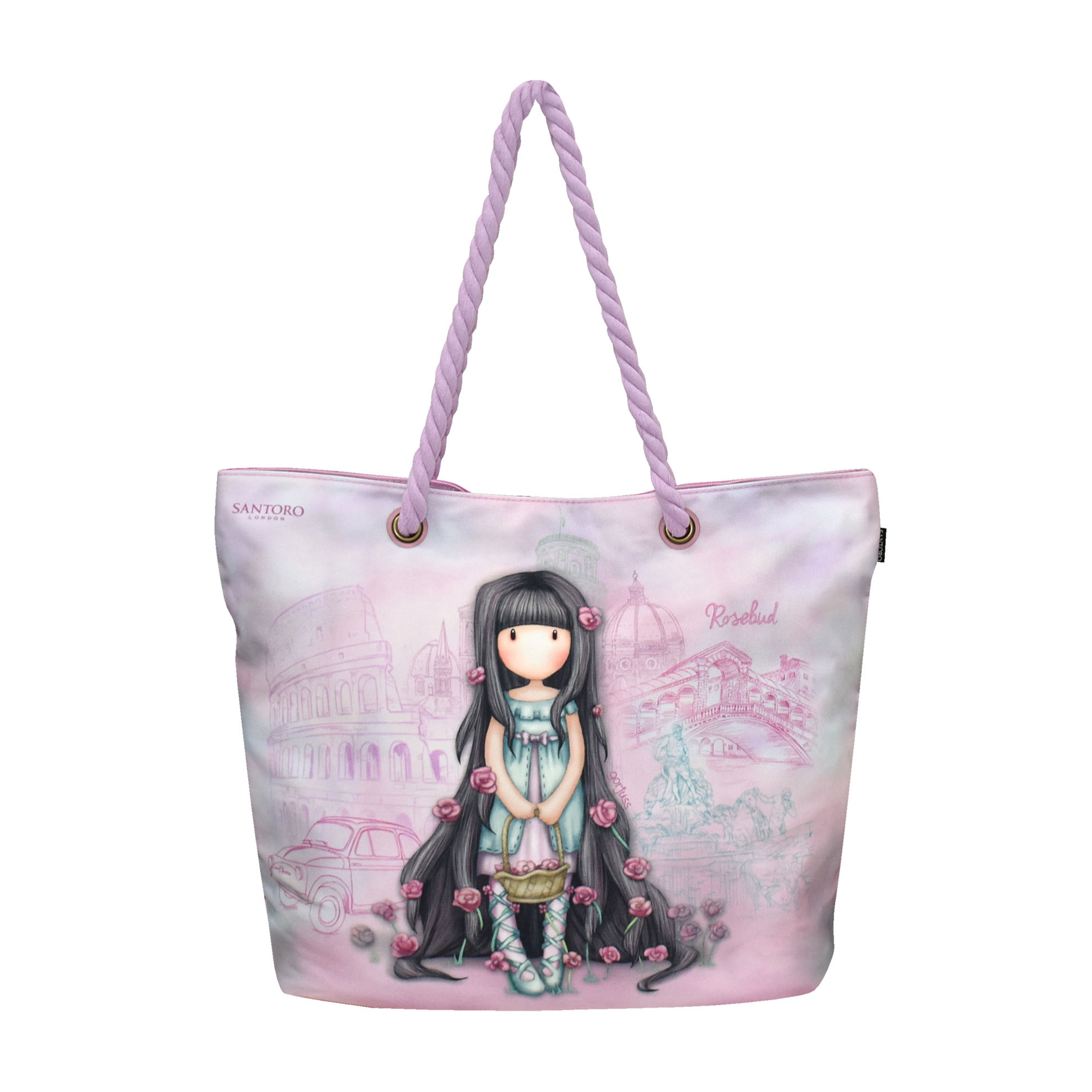Children's Beach Bag Santoro Gorjuss "Rosebud"