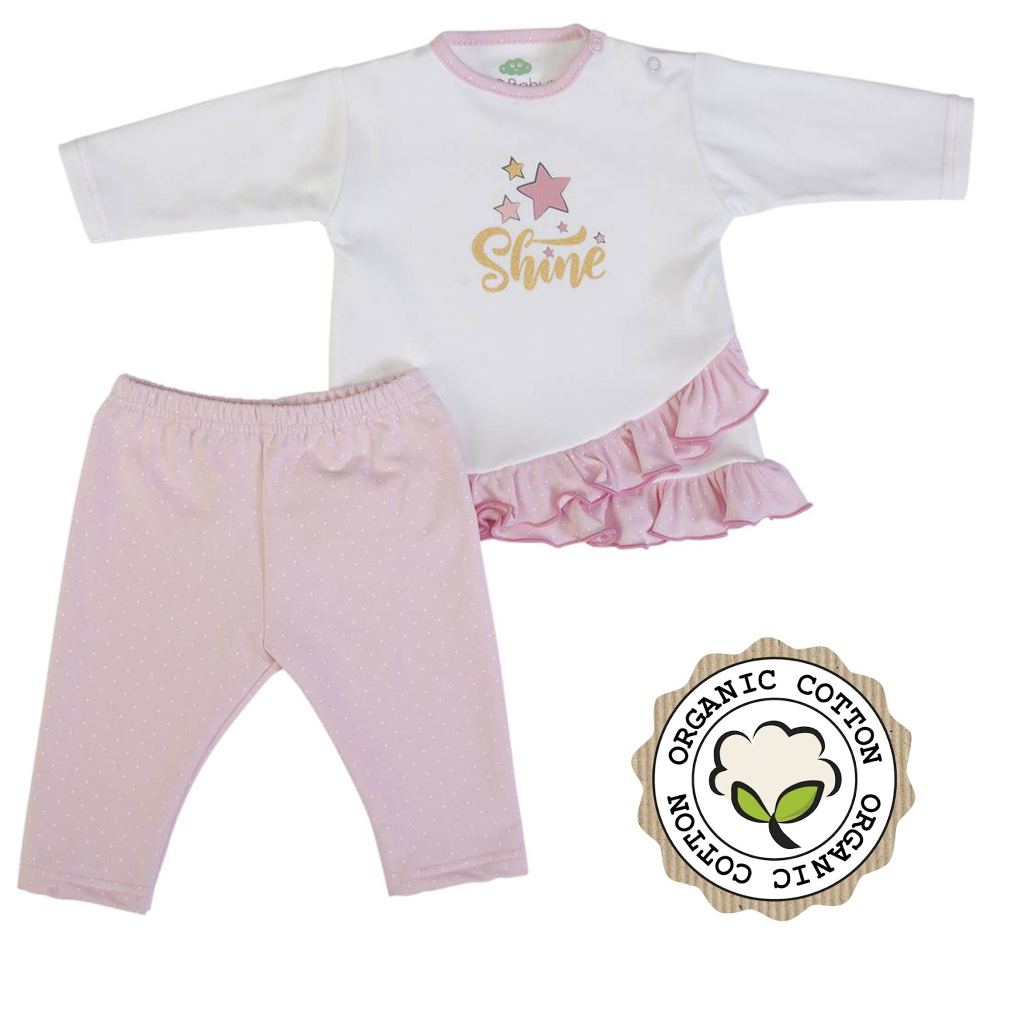FS BABY Organic Set Blouse + Pants "Shine"