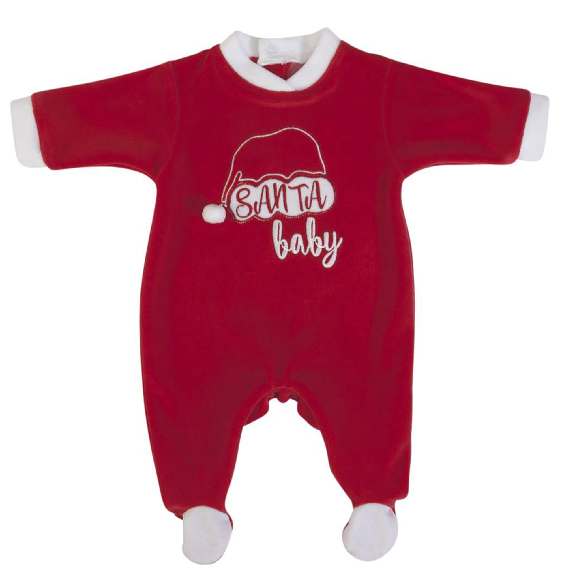 FS BABY Velvet Bodysuit "Santa Baby"