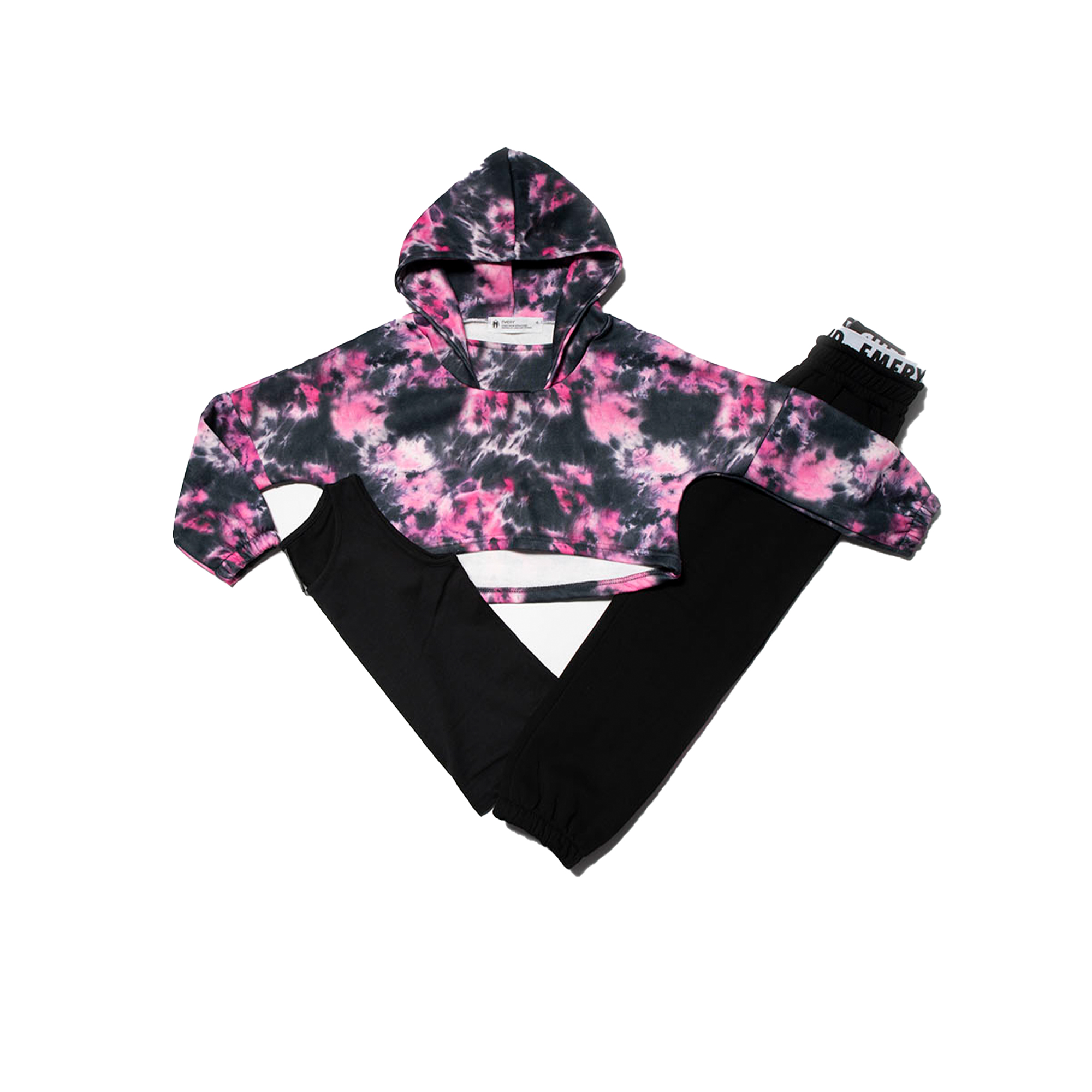 Tracksuit Set "BATIQUE" Black