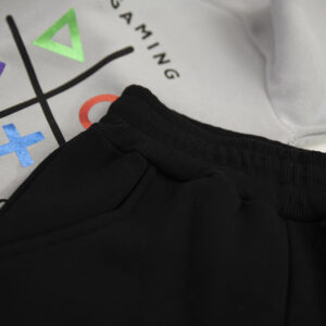 Костюм с капюшоном «PS» Серый