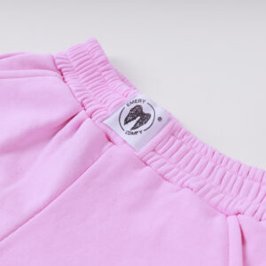 Sleeveless Crop Top and Shorts Set Pink