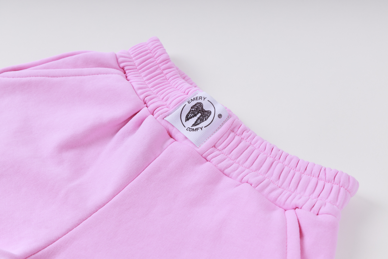 Sleeveless Crop Top and Shorts Set Pink