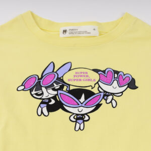 Crop Top and Shorts Set “Power Girls”