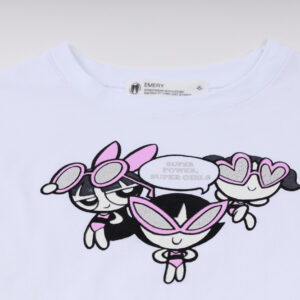 Crop Top and Shorts Set “Power Girls”