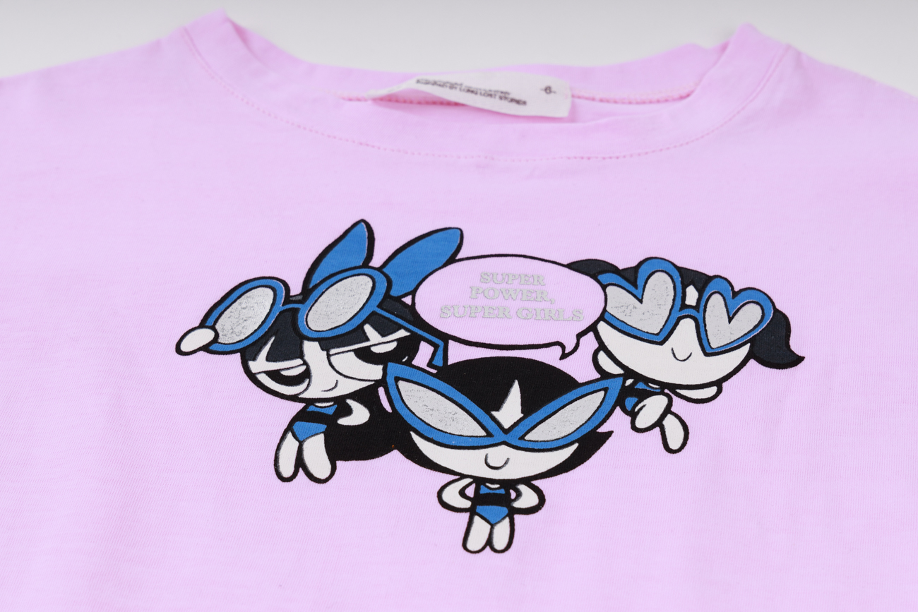 Комплект из кроп-топа и шорт "Power Girls"